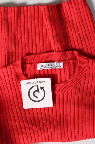 Pulover de femei Bershka, Mărime S, Culoare Roșu, Preț 14,31 Lei