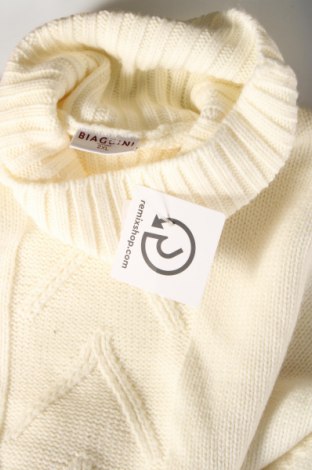 Γυναικείο πουλόβερ Biaggini, Μέγεθος XXL, Χρώμα Εκρού, Τιμή 4,49 €