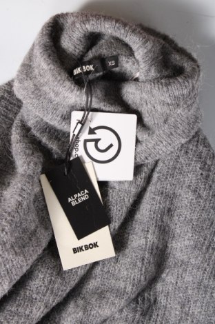 Γυναικείο πουλόβερ Bik Bok, Μέγεθος XS, Χρώμα Γκρί, Τιμή 28,45 €