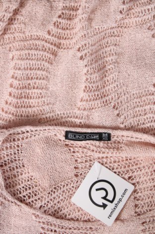Дамски пуловер Blind Date, Размер XS, Цвят Розов, Цена 4,35 лв.