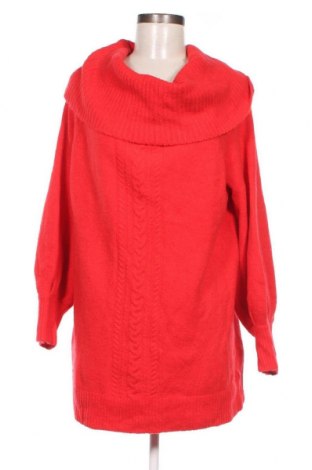Γυναικείο πουλόβερ Body Flirt, Μέγεθος XL, Χρώμα Κόκκινο, Τιμή 17,94 €