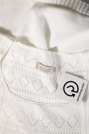 Γυναικείο πουλόβερ Bon'a Parte, Μέγεθος M, Χρώμα Λευκό, Τιμή 5,07 €