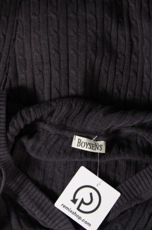 Damenpullover Boysen's, Größe S, Farbe Grau, Preis 4,04 €