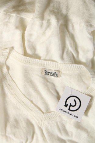Damenpullover Boysen's, Größe XS, Farbe Weiß, Preis 6,05 €