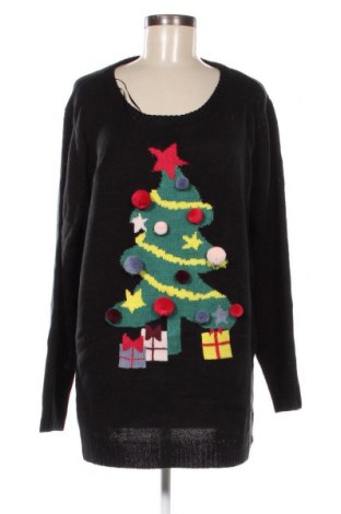 Дамски пуловер Bpc Bonprix Collection, Размер XXL, Цвят Черен, Цена 8,70 лв.