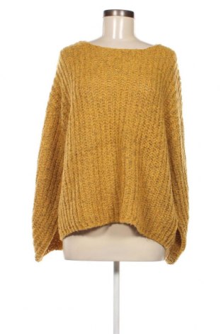 Дамски пуловер Brandtex, Размер M, Цвят Жълт, Цена 14,50 лв.