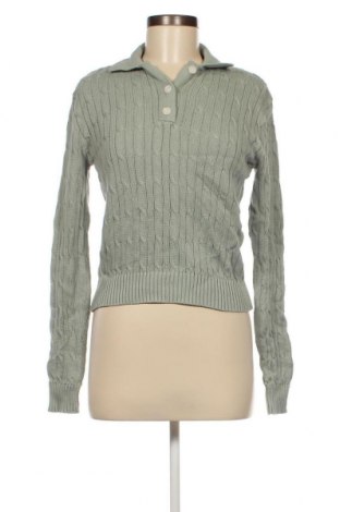 Дамски пуловер Brandy Melville, Размер S, Цвят Зелен, Цена 29,00 лв.