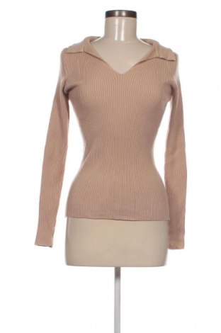 Дамски пуловер By Swan Paris, Размер M, Цвят Бежов, Цена 37,20 лв.