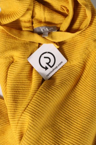 Дамски пуловер C&A, Размер L, Цвят Жълт, Цена 11,60 лв.