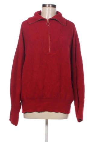 Дамски пуловер C&A, Размер L, Цвят Червен, Цена 6,67 лв.