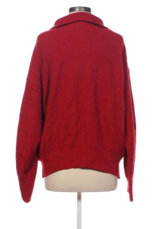 Дамски пуловер C&A, Размер L, Цвят Червен, Цена 6,67 лв.