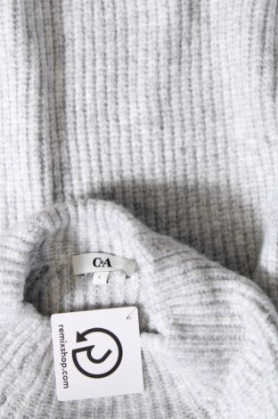 Дамски пуловер C&A, Размер L, Цвят Сив, Цена 7,25 лв.