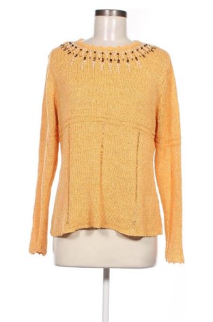 Дамски пуловер CPM Collection, Размер L, Цвят Жълт, Цена 7,25 лв.