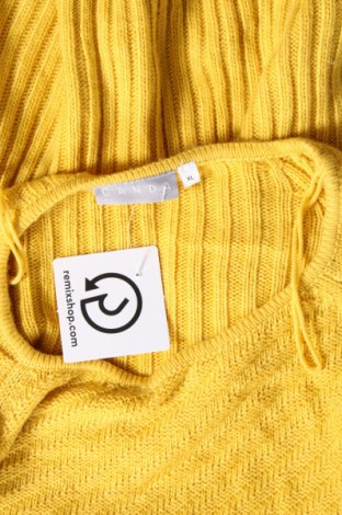 Дамски пуловер Canda, Размер XL, Цвят Жълт, Цена 8,70 лв.