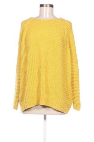 Дамски пуловер Canda, Размер XL, Цвят Жълт, Цена 11,60 лв.