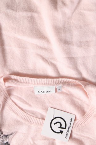 Γυναικείο πουλόβερ Canda, Μέγεθος XL, Χρώμα Ρόζ , Τιμή 17,94 €