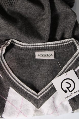 Дамски пуловер Canda, Размер S, Цвят Сив, Цена 8,12 лв.