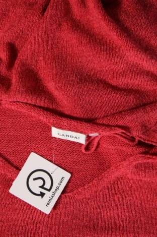 Дамски пуловер Canda, Размер XXL, Цвят Червен, Цена 10,15 лв.