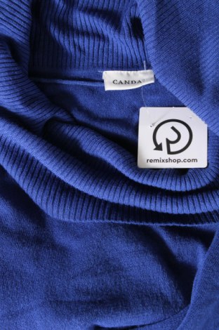 Γυναικείο πουλόβερ Canda, Μέγεθος M, Χρώμα Μπλέ, Τιμή 2,69 €