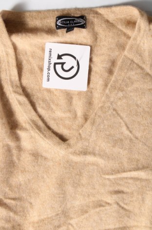 Γυναικείο πουλόβερ Cecilia Classics, Μέγεθος L, Χρώμα  Μπέζ, Τιμή 17,94 €