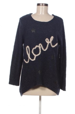 Γυναικείο πουλόβερ Charbell, Μέγεθος M, Χρώμα Μπλέ, Τιμή 5,54 €