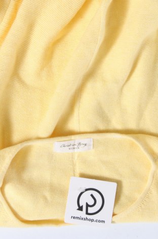 Дамски пуловер Christian Berg, Размер M, Цвят Жълт, Цена 8,84 лв.