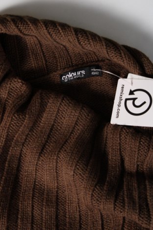Γυναικείο πουλόβερ Colours Of The World, Μέγεθος L, Χρώμα Καφέ, Τιμή 7,18 €