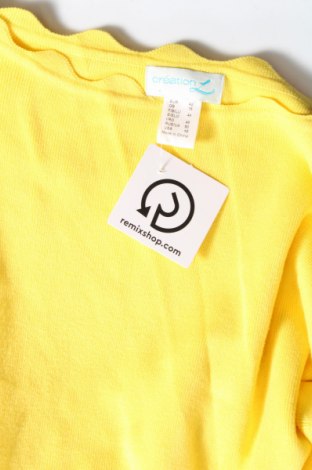 Дамски пуловер Creation L, Размер L, Цвят Жълт, Цена 8,61 лв.