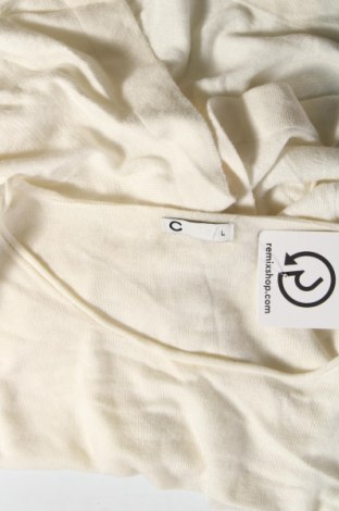 Γυναικείο πουλόβερ Cubus, Μέγεθος L, Χρώμα Λευκό, Τιμή 4,49 €