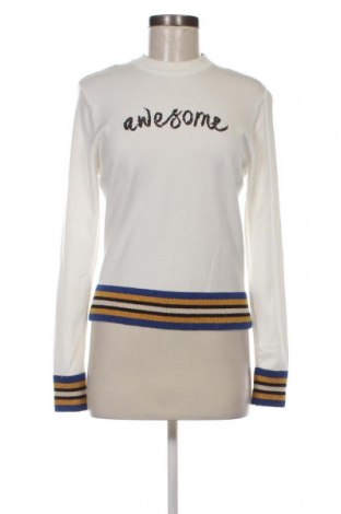 Дамски пуловер Desigual, Размер S, Цвят Бял, Цена 84,00 лв.
