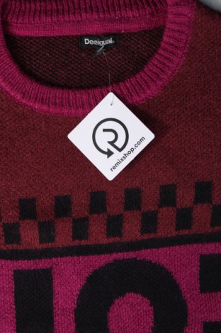Γυναικείο πουλόβερ Desigual, Μέγεθος M, Χρώμα Πολύχρωμο, Τιμή 25,26 €