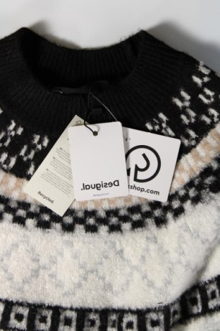 Дамски пуловер Desigual, Размер M, Цвят Многоцветен, Цена 35,00 лв.