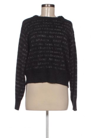 Γυναικείο πουλόβερ Desigual, Μέγεθος L, Χρώμα Μαύρο, Τιμή 25,26 €