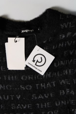 Дамски пуловер Desigual, Размер S, Цвят Черен, Цена 35,00 лв.