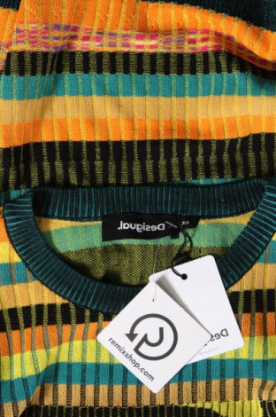 Дамски пуловер Desigual, Размер XS, Цвят Многоцветен, Цена 56,00 лв.