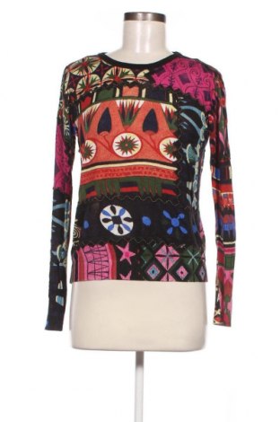 Дамски пуловер Desigual, Размер M, Цвят Многоцветен, Цена 62,00 лв.