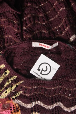 Дамски пуловер Desigual, Размер L, Цвят Многоцветен, Цена 62,00 лв.