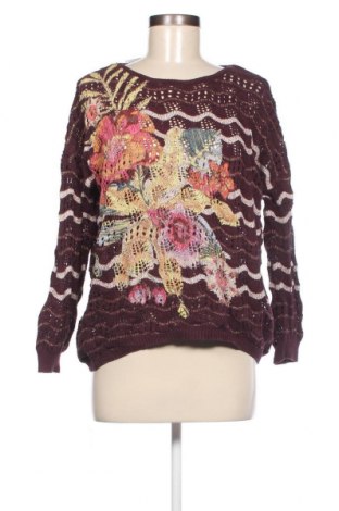 Дамски пуловер Desigual, Размер L, Цвят Многоцветен, Цена 52,70 лв.