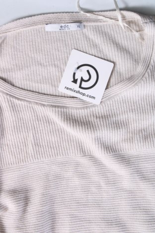 Γυναικείο πουλόβερ Edc By Esprit, Μέγεθος XL, Χρώμα  Μπέζ, Τιμή 6,59 €