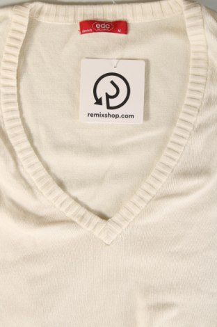 Γυναικείο πουλόβερ Edc By Esprit, Μέγεθος M, Χρώμα Λευκό, Τιμή 4,56 €