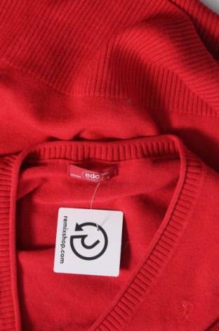 Дамски пуловер Edc By Esprit, Размер M, Цвят Червен, Цена 8,20 лв.