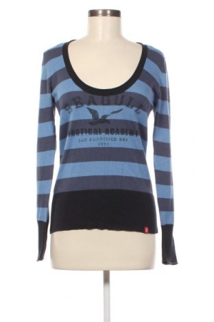 Дамски пуловер Edc By Esprit, Размер L, Цвят Син, Цена 26,69 лв.