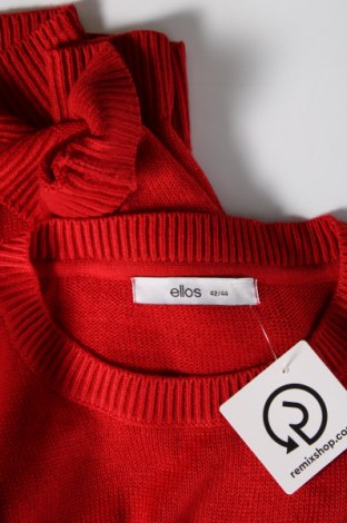 Γυναικείο πουλόβερ Ellos, Μέγεθος L, Χρώμα Κόκκινο, Τιμή 5,05 €