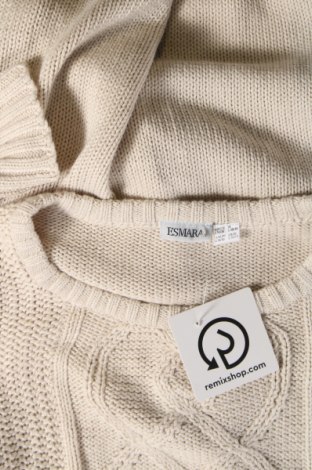 Дамски пуловер Esmara, Размер S, Цвят Бежов, Цена 8,99 лв.