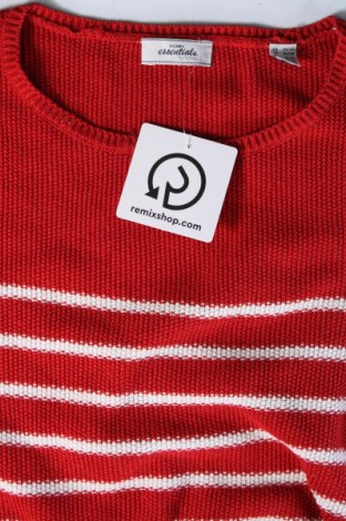 Damenpullover Essentials by Tchibo, Größe S, Farbe Rot, Preis 4,84 €