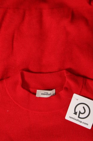 Damski sweter Essentials by Tchibo, Rozmiar S, Kolor Czerwony, Cena 26,90 zł