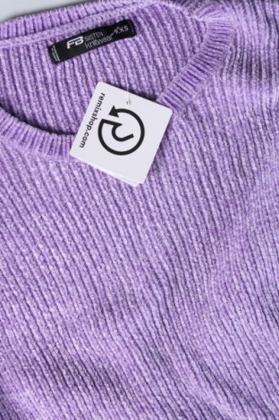 Дамски пуловер Fb Sister, Размер XXS, Цвят Лилав, Цена 5,51 лв.