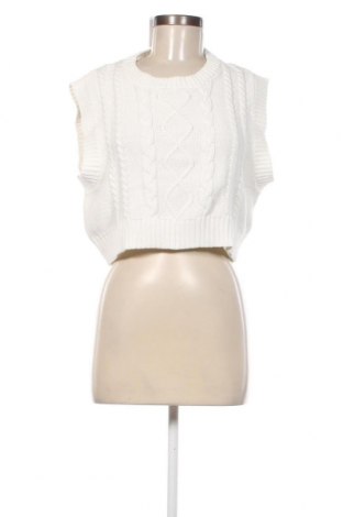 Γυναικείο πουλόβερ Fb Sister, Μέγεθος M, Χρώμα Λευκό, Τιμή 8,45 €