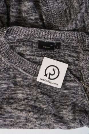 Γυναικείο πουλόβερ Fransa, Μέγεθος L, Χρώμα Γκρί, Τιμή 5,07 €