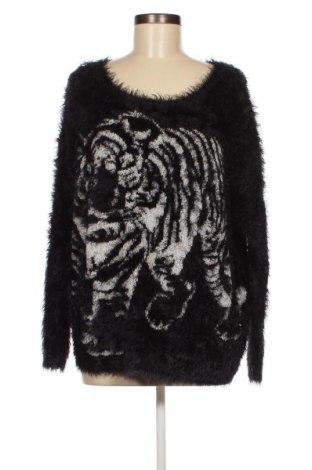 Дамски пуловер Free Quent, Размер L, Цвят Черен, Цена 16,40 лв.